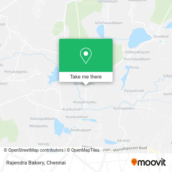 Rajendra Bakery map