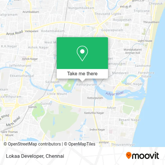 Lokaa Developer map