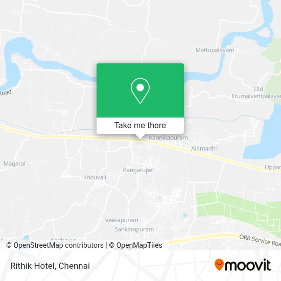 Rithik Hotel map