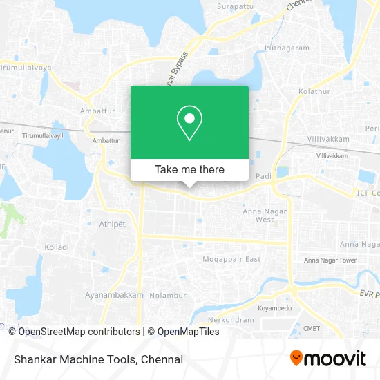 Shankar Machine Tools map