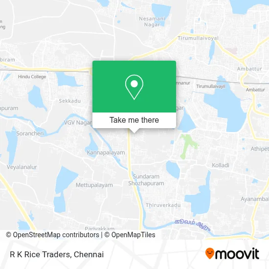 R K Rice Traders map