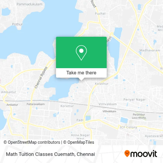 Math Tuition Classes Cuemath map
