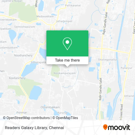 Readers Galaxy Library map