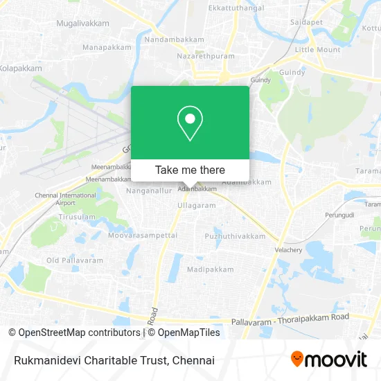 Rukmanidevi Charitable Trust map