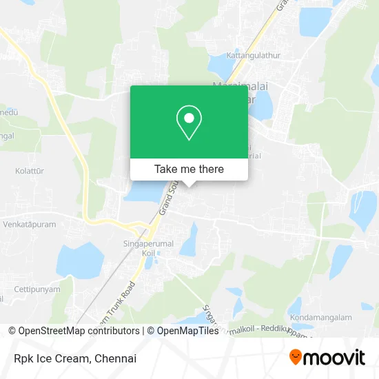 Rpk Ice Cream map