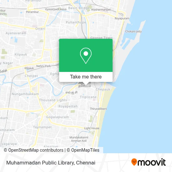 Muhammadan Public Library map