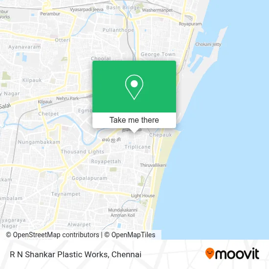 R N Shankar Plastic Works map