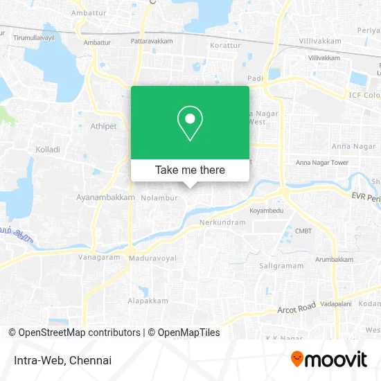 Intra-Web map