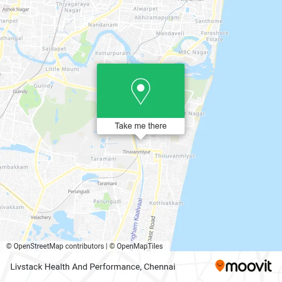 Livstack Health And Performance map