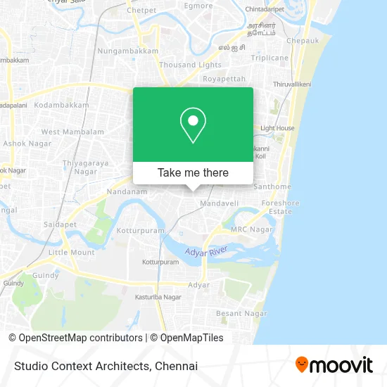 Studio Context Architects map