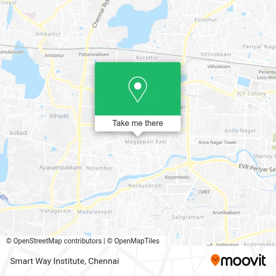 Smart Way Institute map