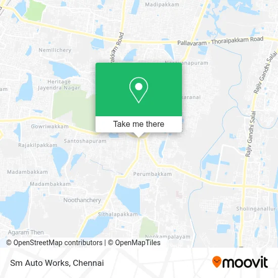 Sm Auto Works map