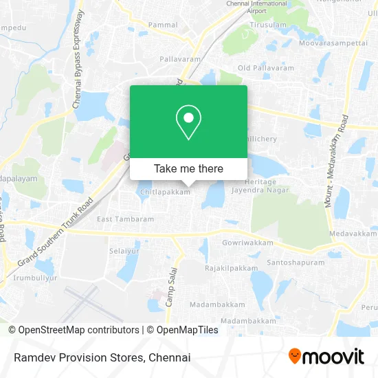 Ramdev Provision Stores map
