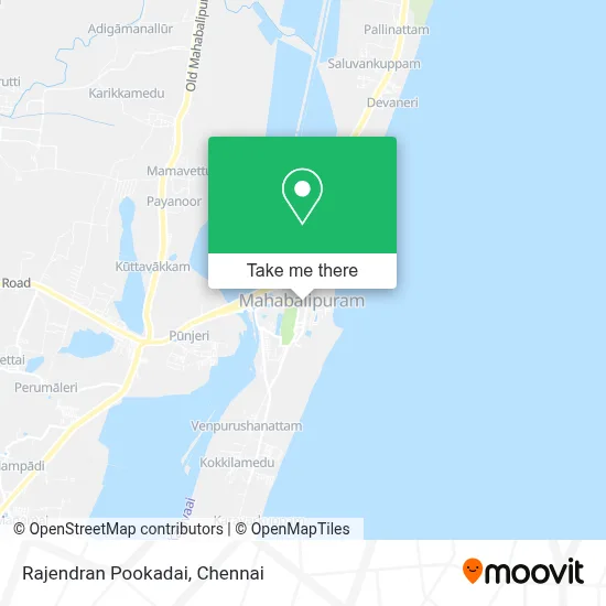 Rajendran Pookadai map