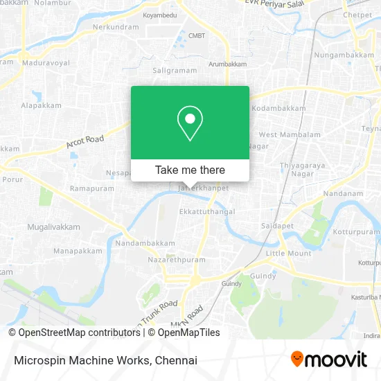 Microspin Machine Works map