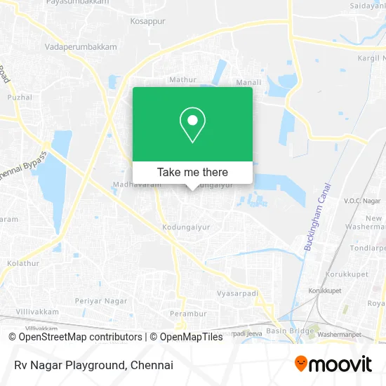 Rv Nagar Playground map