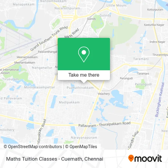 Maths Tuition Classes - Cuemath map