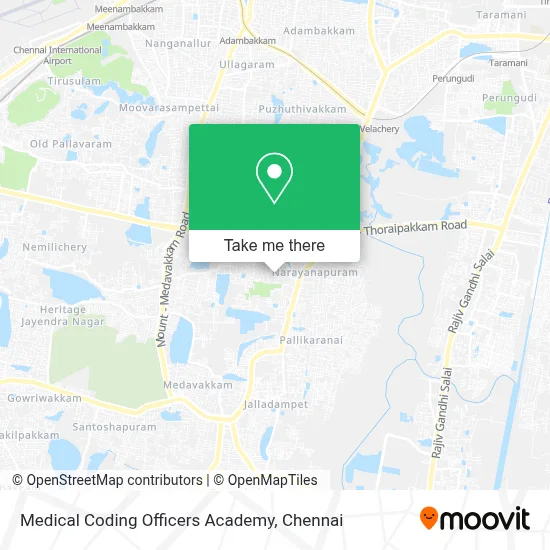 Medical Coding Officers Academy map
