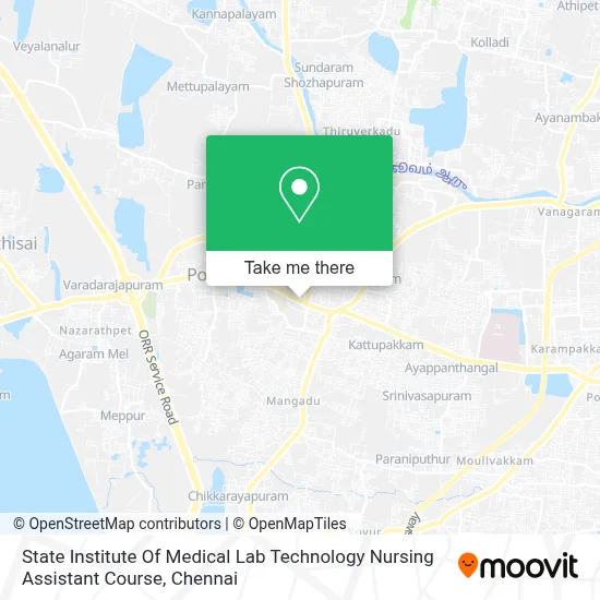 State Institute Of Medical Lab Technology Nursing Assistant Course map