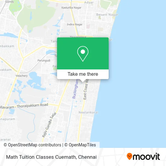 Math Tuition Classes Cuemath map