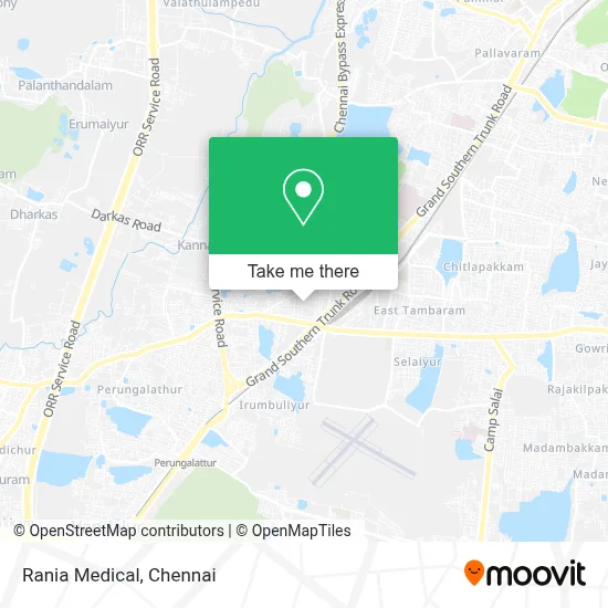 Rania Medical map
