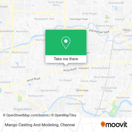 Mango Casting And Modeling map