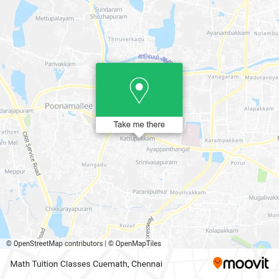 Math Tuition Classes Cuemath map