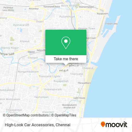High-Look Car Accessories map