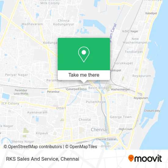 RKS Sales And Service map