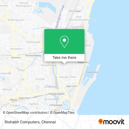Rishabh Computers map