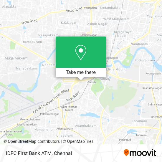 Idfc First Bank Atm map