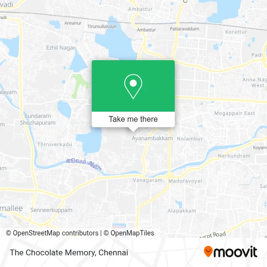 The Chocolate Memory map