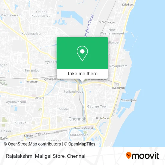 Rajalakshmi Maligai Store map