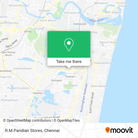 R.M.Pandian Stores map