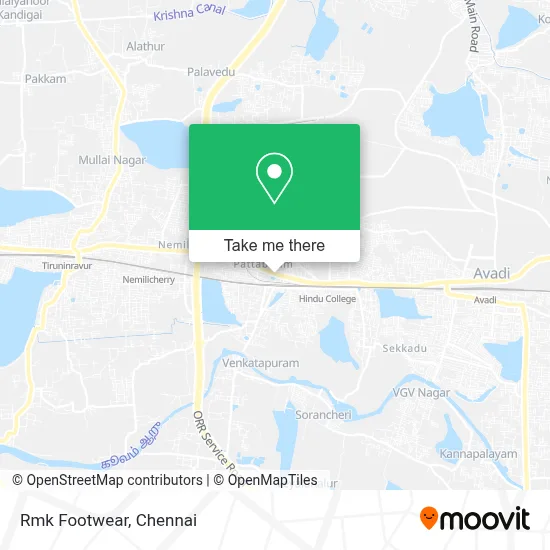 Rmk Footwear map