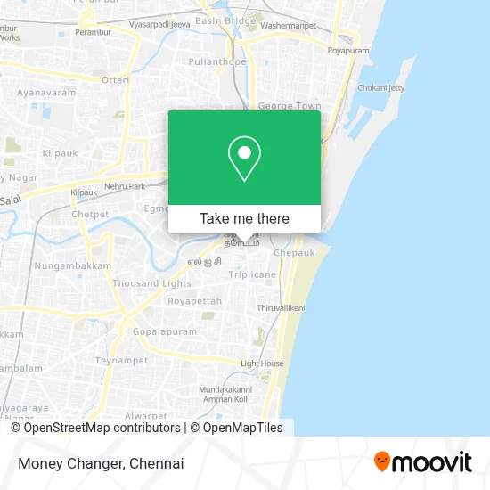 Money Changer map