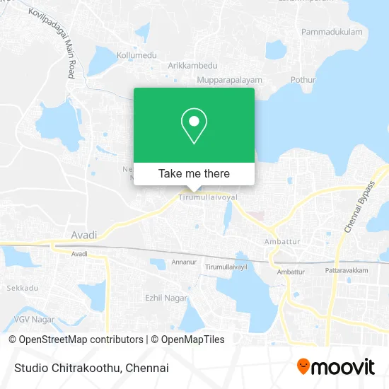 Studio Chitrakoothu map
