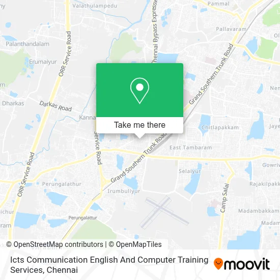 Icts Communication English And Computer Training Services map