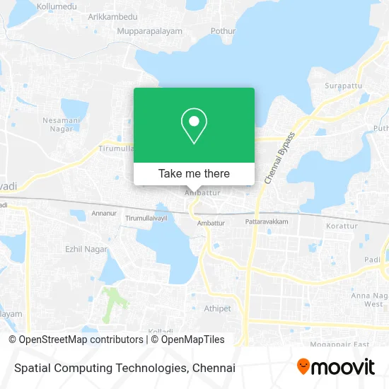 Spatial Computing Technologies map