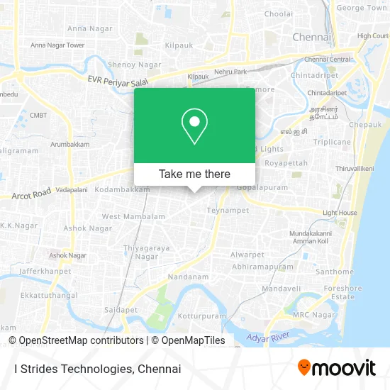 I Strides Technologies map