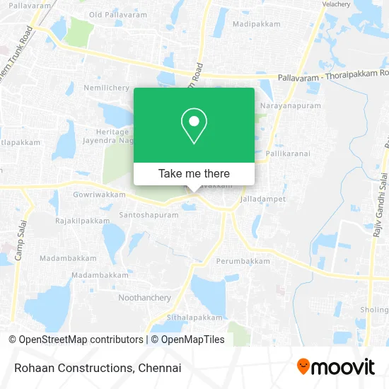 Rohaan Constructions map