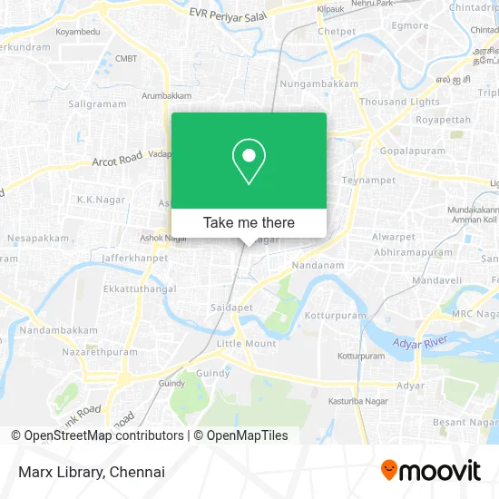 Marx Library map