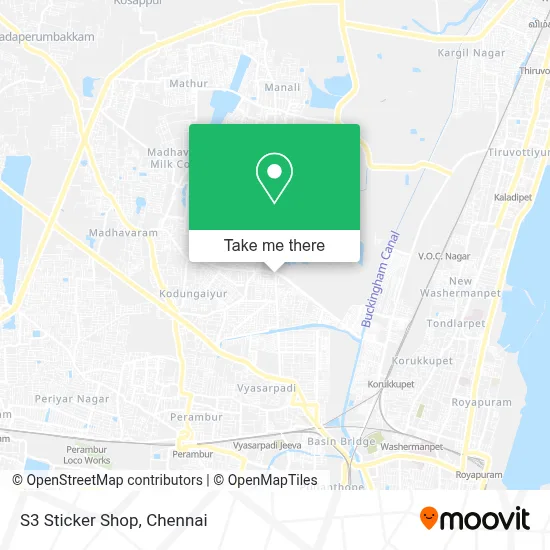 S3 Sticker Shop map