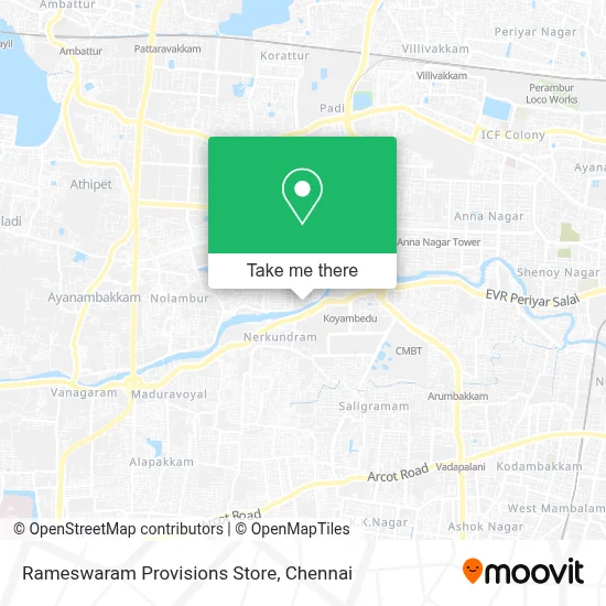 Rameswaram Provisions Store map