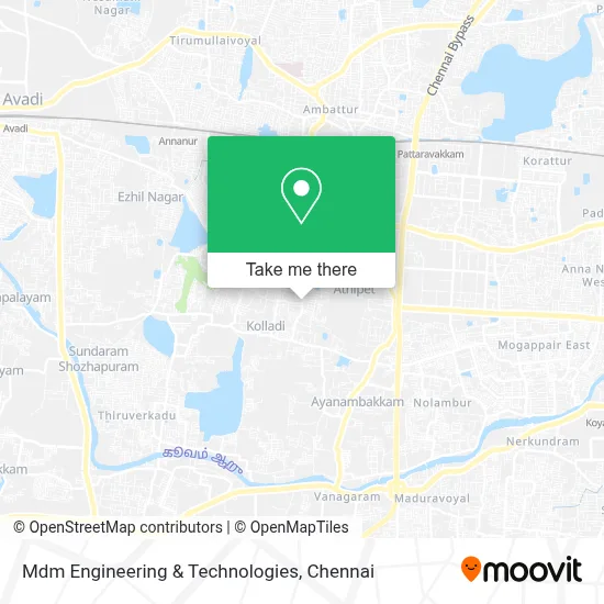 Mdm Engineering & Technologies map