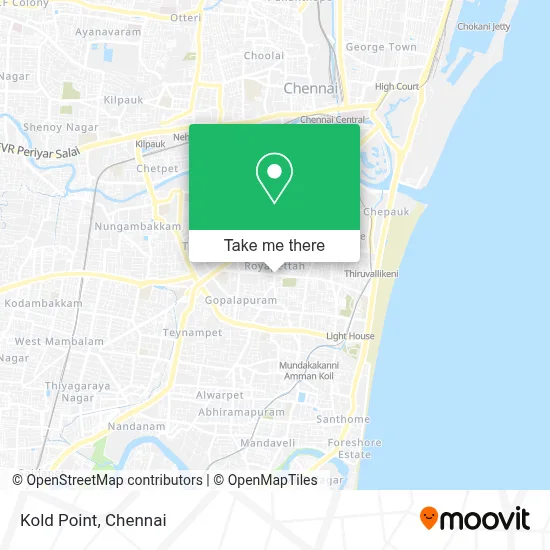 Kold Point map