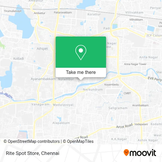 Rite Spot Store map