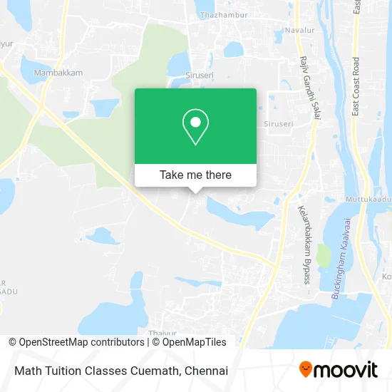 Math Tuition Classes Cuemath map