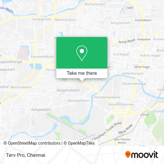 Terv Pro map