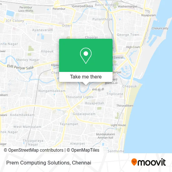 Prem Computing Solutions map